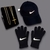 ￼Kit Completo Boné, Cordão e Luva Nike