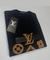 Blusa Camisa Louis Vuiiton Preta Envio Imediato FK MULTIMARCAS