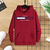 Blusa Moletom Tommy Hilfiger Vermelho Com Capuz Menino Infantil