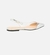 SAPATILHA SLINGBACK EM METALIZADO PRATA COM VINIL LUIZA BARCELOS - amazingshoes.com.br