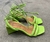 SANDÁLIA COURO VERDE CARRANO - amazingshoes.com.br