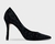 SCARPIN CRYSTAL COURO BLACK CARRANO