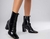 BOTA CANO MÉDIO BICO QUADRADO VERNIZ PRETO CARRANO - comprar online