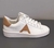 TÊNIS FLATFORM ICON COURO BRANCO E BEGE CARRANO