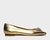 SAPATILHA BRIGHT COURO METALIZADO GOLD CARRANO - comprar online