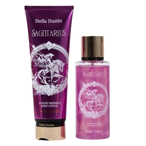 Kit Body Splash + Hidratante Signo Sagitário Stella Dustin