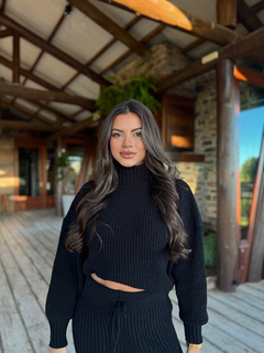 CONJUNTO MOUSSE ALL BLACK - Ruve Store