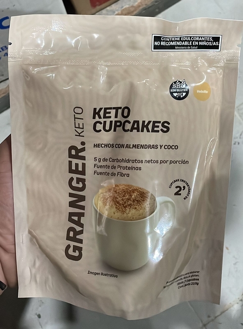 KETO CUPCAKES VAINILLA x 200gr