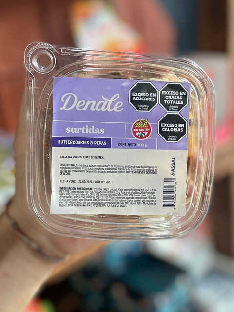 COOKIES SURTIDAS DENALE x 200g