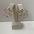 BRINCO MANDALA COM CRISTAIS COLORIDOS BANHADO A OURO 18K