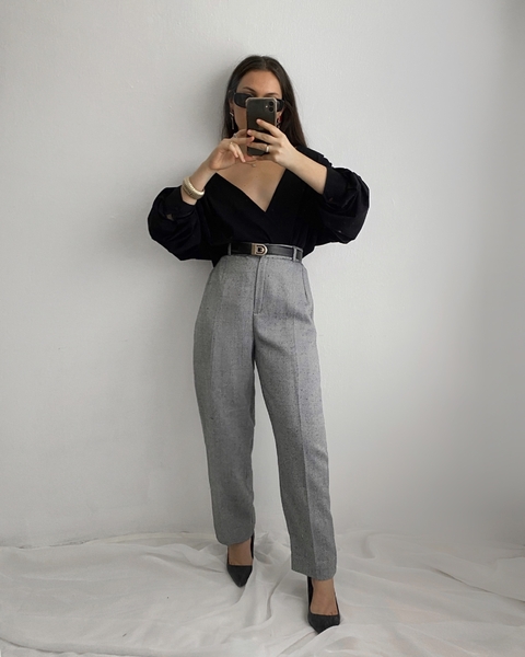 Calça alfaiataria vintage (40) - comprar online