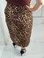 Saia Midi Animal Print - Extrovertidas Moda Feminina 