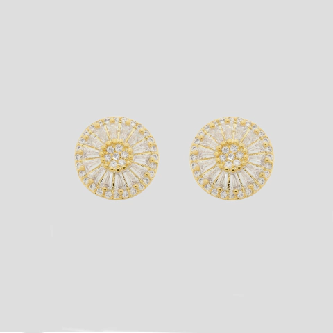 Brinco Pedras Zircônia