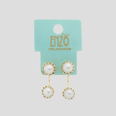 Brinco Casadinho Pérola