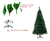 Árvore De Natal Grande 800 Galhos 1,80m Altura Verde Cheia - loja online
