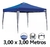 Kit Gazebo de Praia 3x3 + Paredes Monta Rápido - Mor - loja online