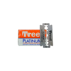 Filos Treet Platinum Afeitar Barberia (por cajita 10 unidades)