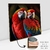 Imagem do Quadro O Casal de Araras Vermelha