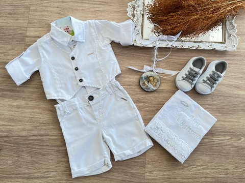 Conjunto Batizado Manuel - comprar online