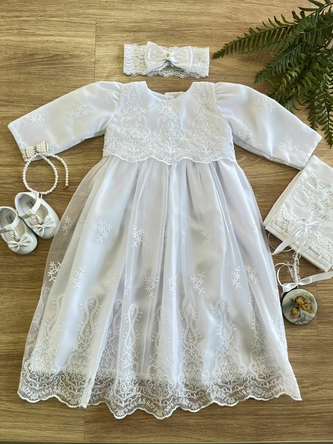 Vestido Batizado Mandrião - comprar online
