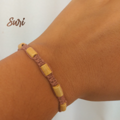 PULSERA BÁSICA CON MOSTACILLAS