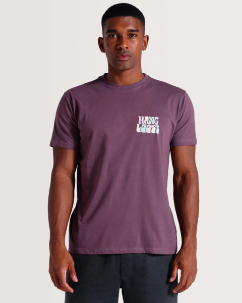 Imagem do Camiseta Hang Loose Hippie ( Bege)