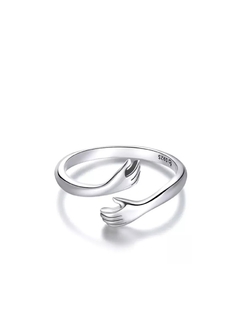 Anel Abraço Carinhoso (Prata 925) - comprar online