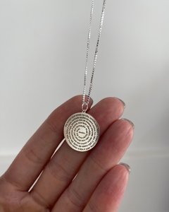 Colar Medalha Pai Nosso (Prata 925)