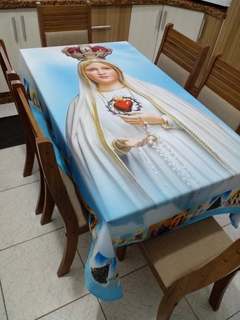 TOALHA DE MESA NOSSA SENHORA DE FÁTIMA