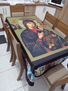TOALHA DE MESA PARA 6 CADEIRAS