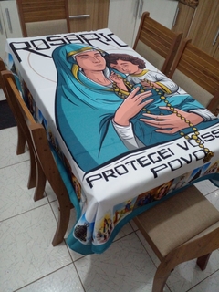 TOALHA DE MESA PARA 6 CADEIRAS