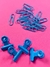 KIT OFFICE AZUL CLIPS DE PAPEL E BLINDER