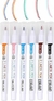Kit 6 Canetas Duas Linhas - 2 Line Pen