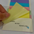 Bloco Adesivo Transparente Azul 76mm x 76mm 50F - Post-it na internet