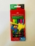 Marcadores Faber Castell 6 Canetas cor Pastel/ Neon Fiesta
