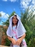 Véu daniela - juvenil - renda 2,4cm