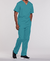 WWE4725 - Scrub Blusa Unissex Core Stretch by Cherokee - Namastê Moda Branca