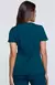CKE2625A- Scrub Blusa Gola V Feminina Infinity by Cherokee - Namastê Moda Branca