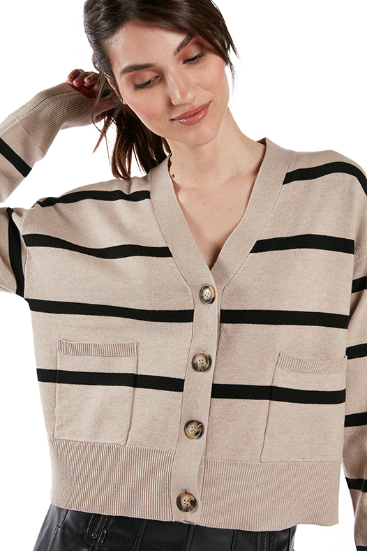 Sweater rayado 50219238 - comprar online
