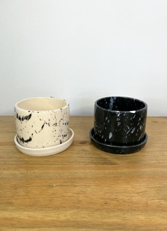 Maceta Recta Morrison con Plato - comprar online