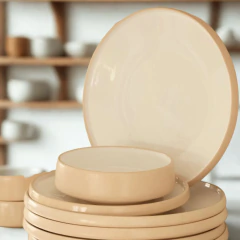Vajilla para 4 comensales Avellana - comprar online