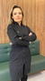 Jaleco Feminino Preto Two Way com Elastano - Marie - loja online