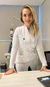 Jaleco Feminino Branco Two Way com Elastano - Marie - comprar online