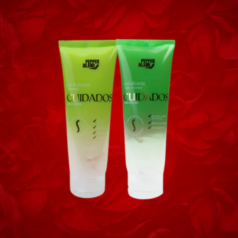 Esfoliante de Melancia + Hidratante de Melancia - Dupla de autocuidado