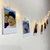 Varal de luz + 10 polaroids