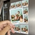 Polaroid Temática com imã de geladeira