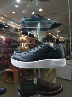 2017 - NIKE IMITACIÓN AIR FORCE NEGRO 34 AL 45
