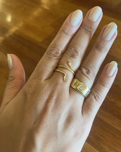 Anel Frida dourado - comprar online