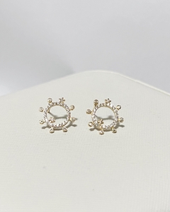 Brinco Milena dourado - comprar online