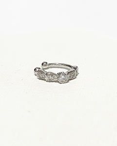 Piercing fake Elisa prateado - comprar online